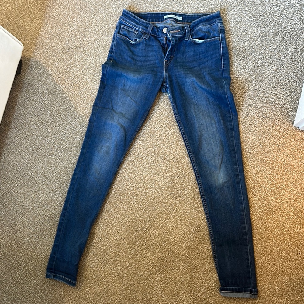 Levi’s 535 Super Skinny Jeans, Size 28